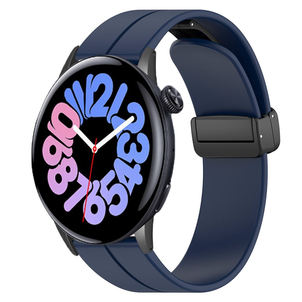 Tidsløst Silikone Rem passer til Vivo Watch 3 - Blå#serie_10