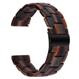 FITVII Waterproof Watch Strap Replacement Resin Watch Band - Chocolate