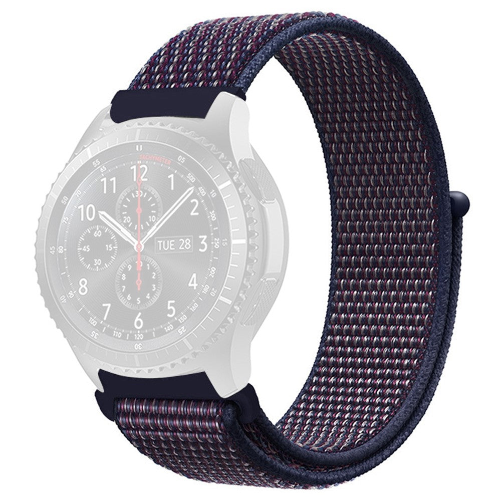 Super Godt Nylon Universal Rem passer til Smartwatch - Blå#serie_4