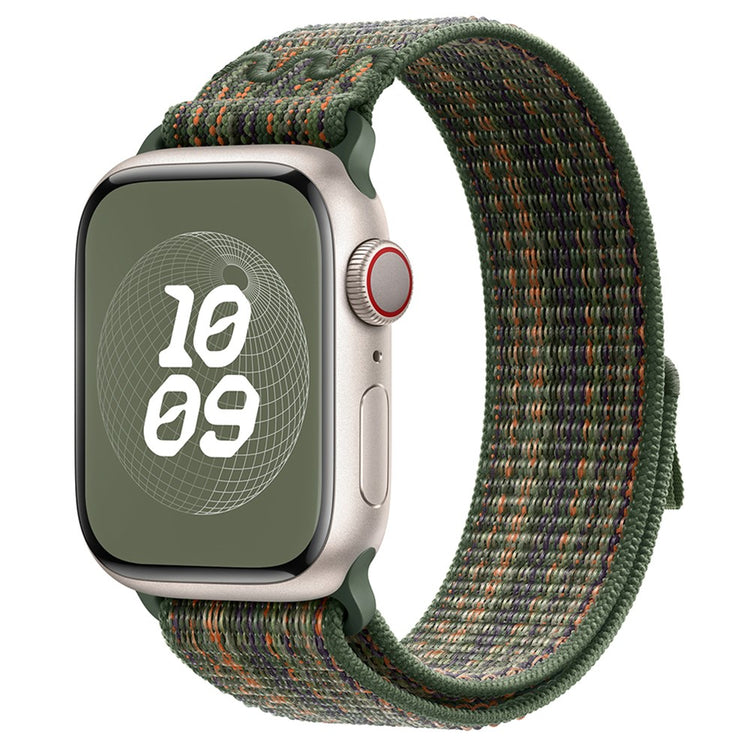 Meget Fed Nylon Universal Rem passer til Apple Smartwatch - Grøn#serie_1