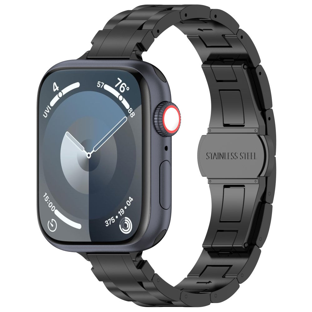 Incredibly Elegant Apple Smartwatch Metal Universel Strap - Black#serie_1