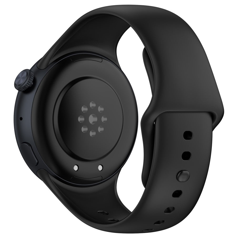 Super Stylish Vivo Watch 3 Silicone Strap - Black#serie_1