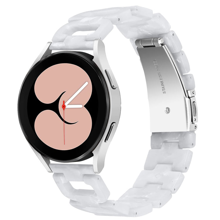 Fantastic TicWatch 2 / TicWatch E Plastic Universel Strap - White#serie_13