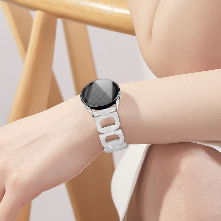 Superb Samsung Smartwatch Plastic Universel Strap - White#serie_13
