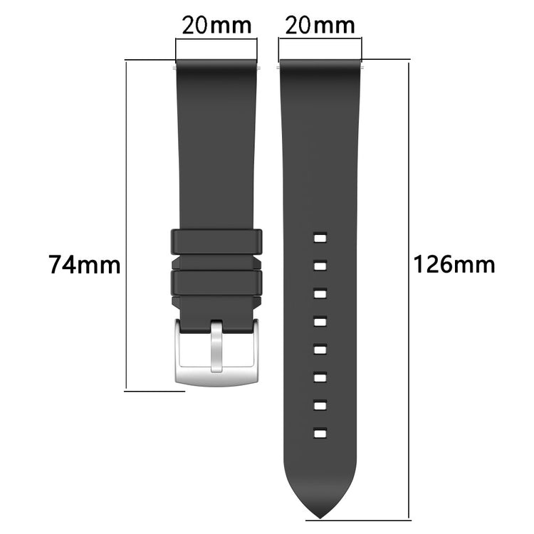 Really Cool Smartwatch Silicone Universel Strap - Blue#serie_5