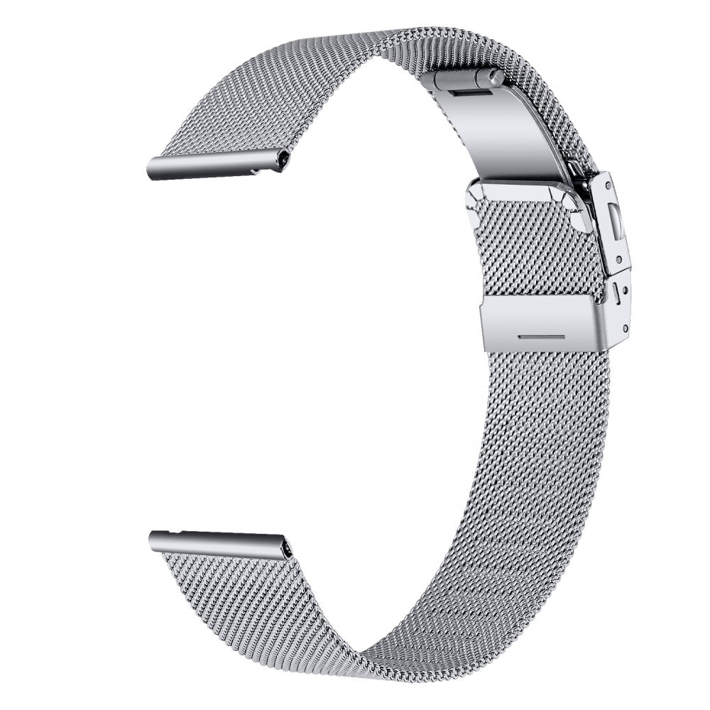 Pebble Time Round Large / Pebble 2 \ 2 SE Metal Universel Strap - Silver#serie_019