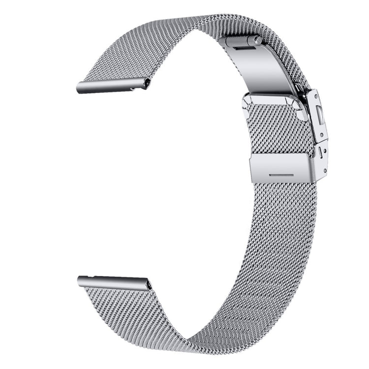 Garmin Approach S40 / Garmin Forerunner 158 Metal Universel Strap - Silver#serie_2