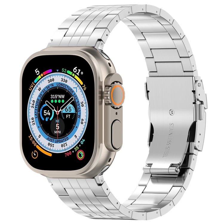 Eminent Apple Smartwatch Metal Universel Strap - Silver#serie_1