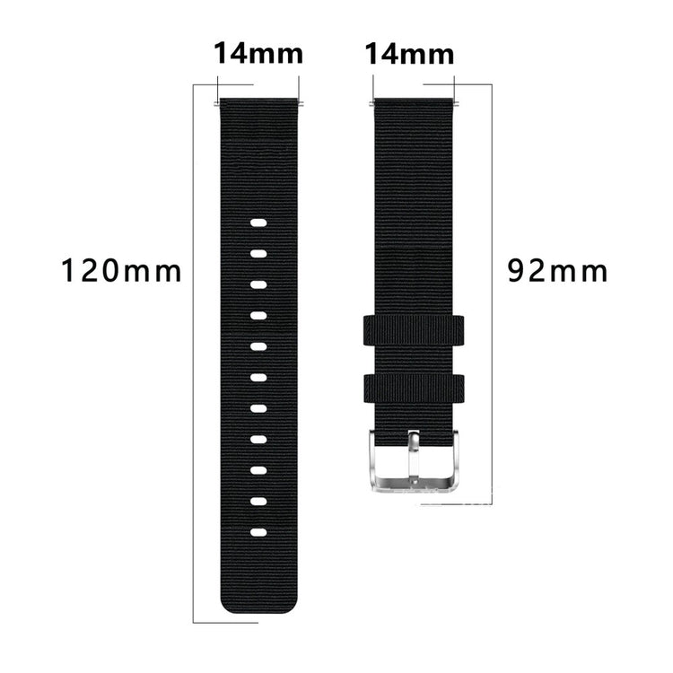 Mega Fashionable Garmin Lily 2 Nylon Strap - Silver#serie_4