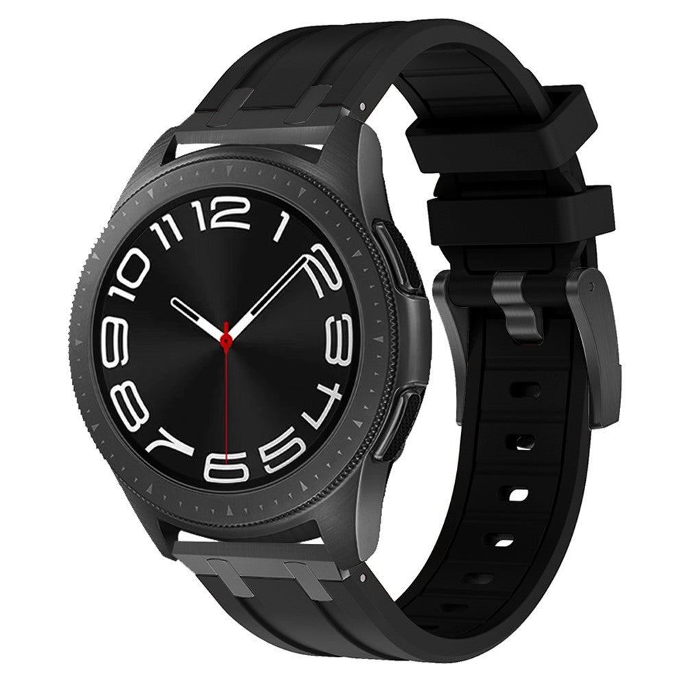 Incredibly Fantastic Smartwatch Silicone Universel Strap - Black#serie_1