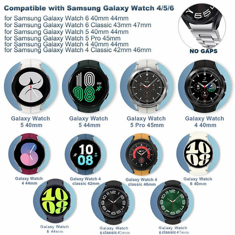 Mega Sweet Samsung Smartwatch Silicone Universel Strap - Black#serie_1