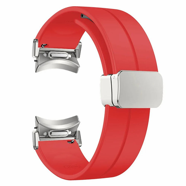 Mega Sweet Samsung Smartwatch Silicone Universel Strap - Red#serie_11