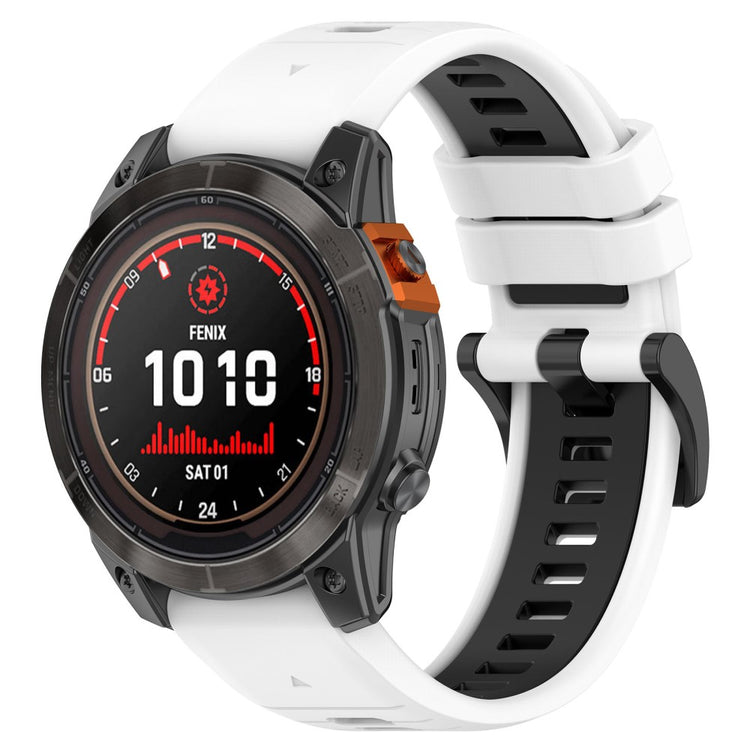 Super Sweet Garmin Smartwatch Silicone Universel Strap - White#serie_1