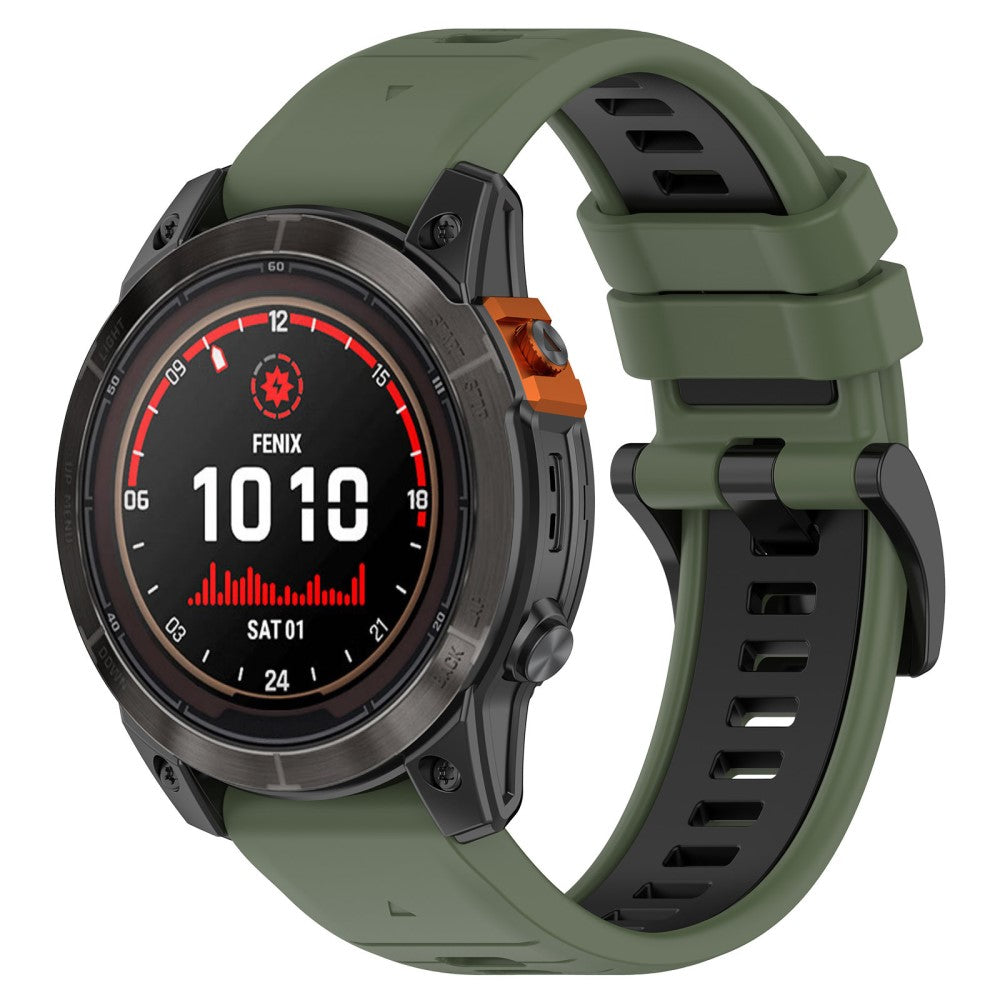 Super Sweet Garmin Smartwatch Silicone Universel Strap - Green#serie_3