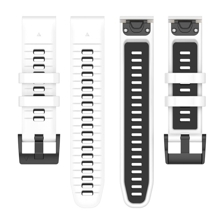Very Pleasant Garmin Smartwatch Silicone Universel Strap - White#serie_1