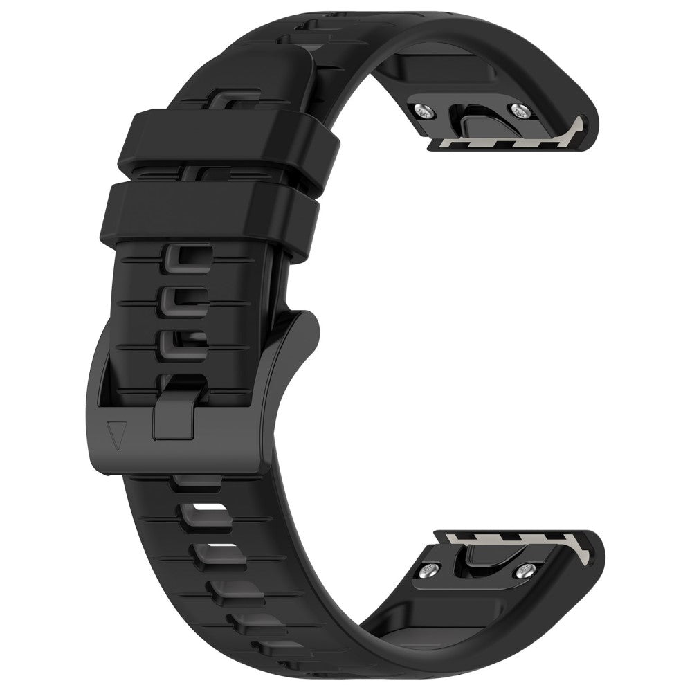 Very Pleasant Garmin Smartwatch Silicone Universel Strap - Black#serie_5