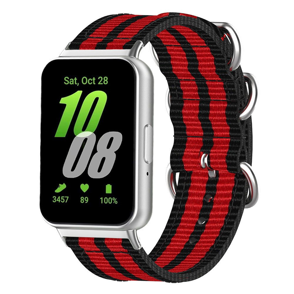 Incredibly Sweet Samsung Galaxy Fit 3 Nylon Strap - Red#serie_2