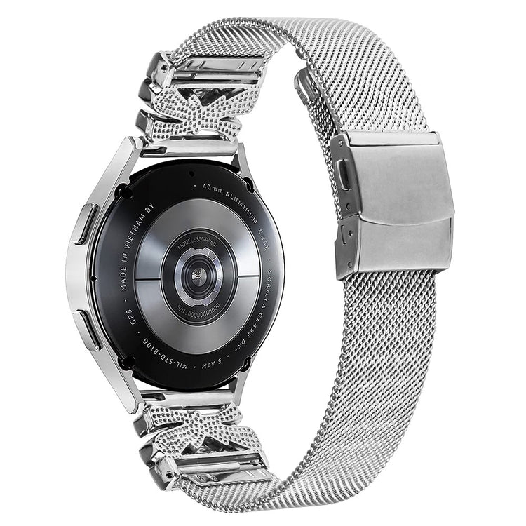 Very Nice Garmin Smartwatch Metal Universel Strap - Silver#serie_020