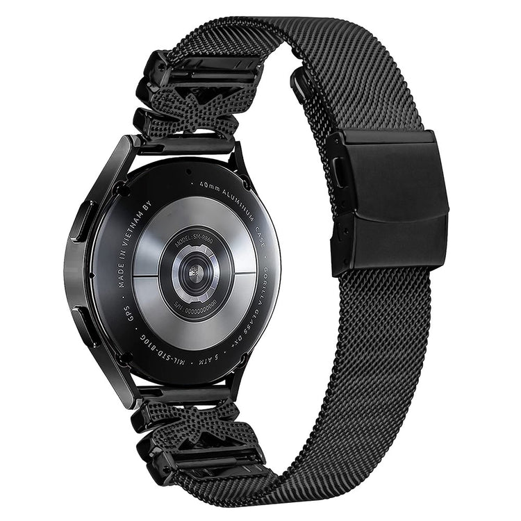 Garmin Vivomove Sport / Garmin Venu 2 Plus Metal Universel Strap - Black#serie_017