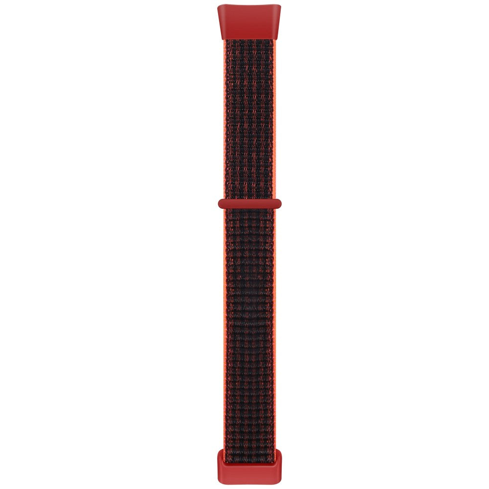 Fitbit Charge 5 / Fitbit Charge 6 Nylon Universel Strap - Red#serie_1