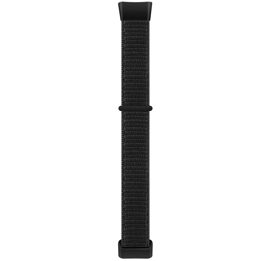 Fitbit Charge 5 / Fitbit Charge 6 Nylon Universel Strap - Black#serie_17