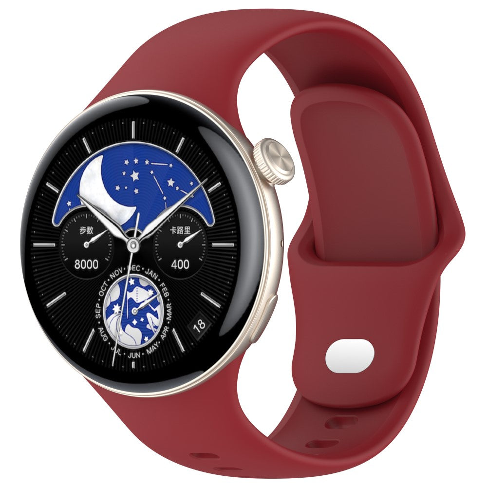 Remarkably Sweet Vivo Watch 3 Silicone Strap - Red#serie_4