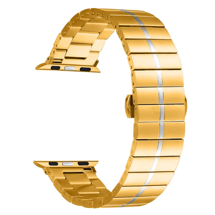 Remarkably Beautiful Apple Smartwatch Metal Universel Strap - Gold#serie_3