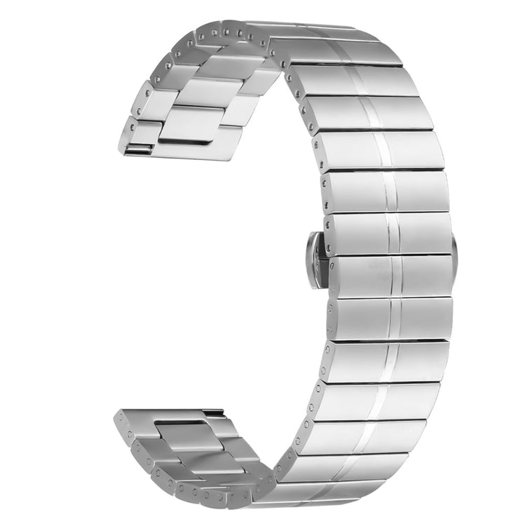 Huawei Watch 3 Pro New Replacement Wrist Band Metal Stainless Steel Watch Strap - Silver#serie_016