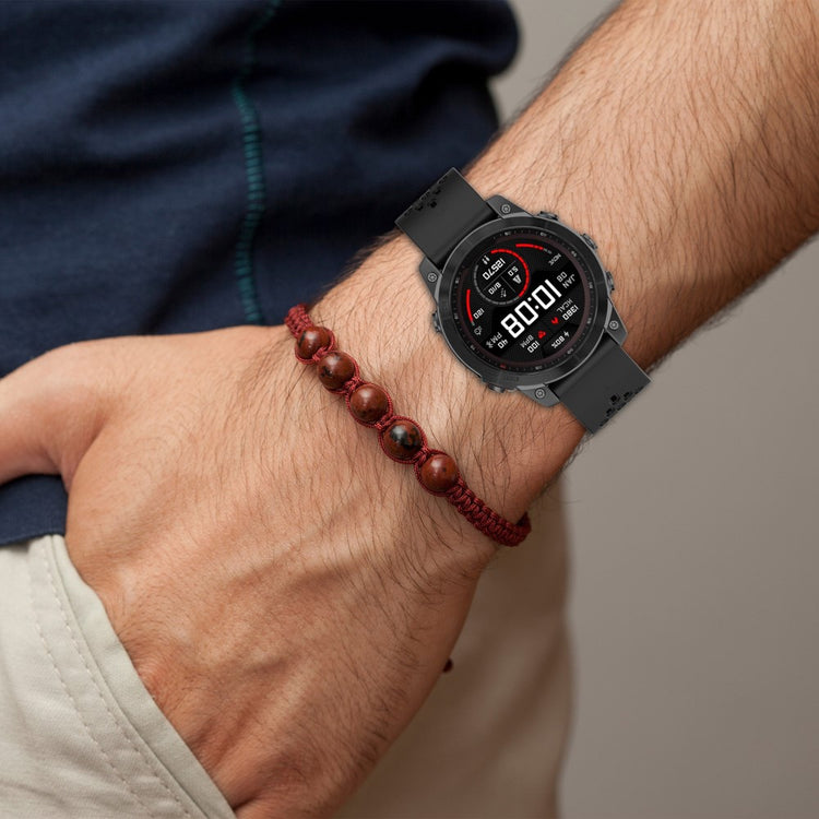 Very Nice Garmin Smartwatch Silicone Universel Strap - Purple#serie_9