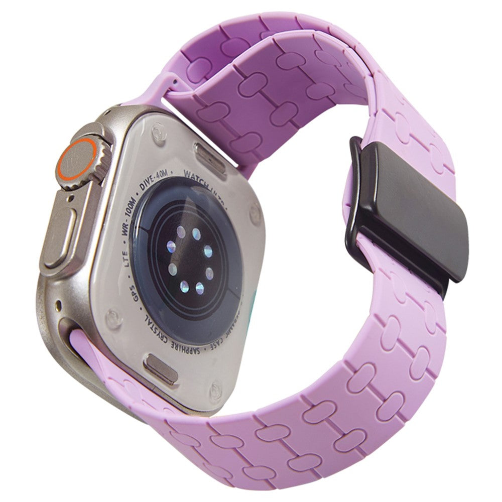 Mega Sweet Apple Smartwatch Silicone Universel Strap - Purple#serie_6