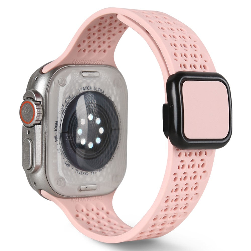 Durable Apple Smartwatch Silicone Universel Strap - Pink#serie_9