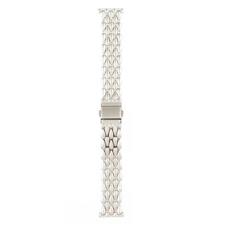 Incredibly Durable Apple Smartwatch Metal Universel Strap - White#serie_4