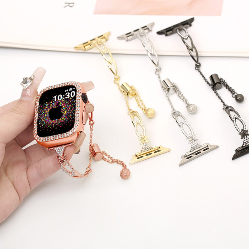 Super Fantastic Apple Smartwatch Rhinestone Universel Strap - Pink#serie_3