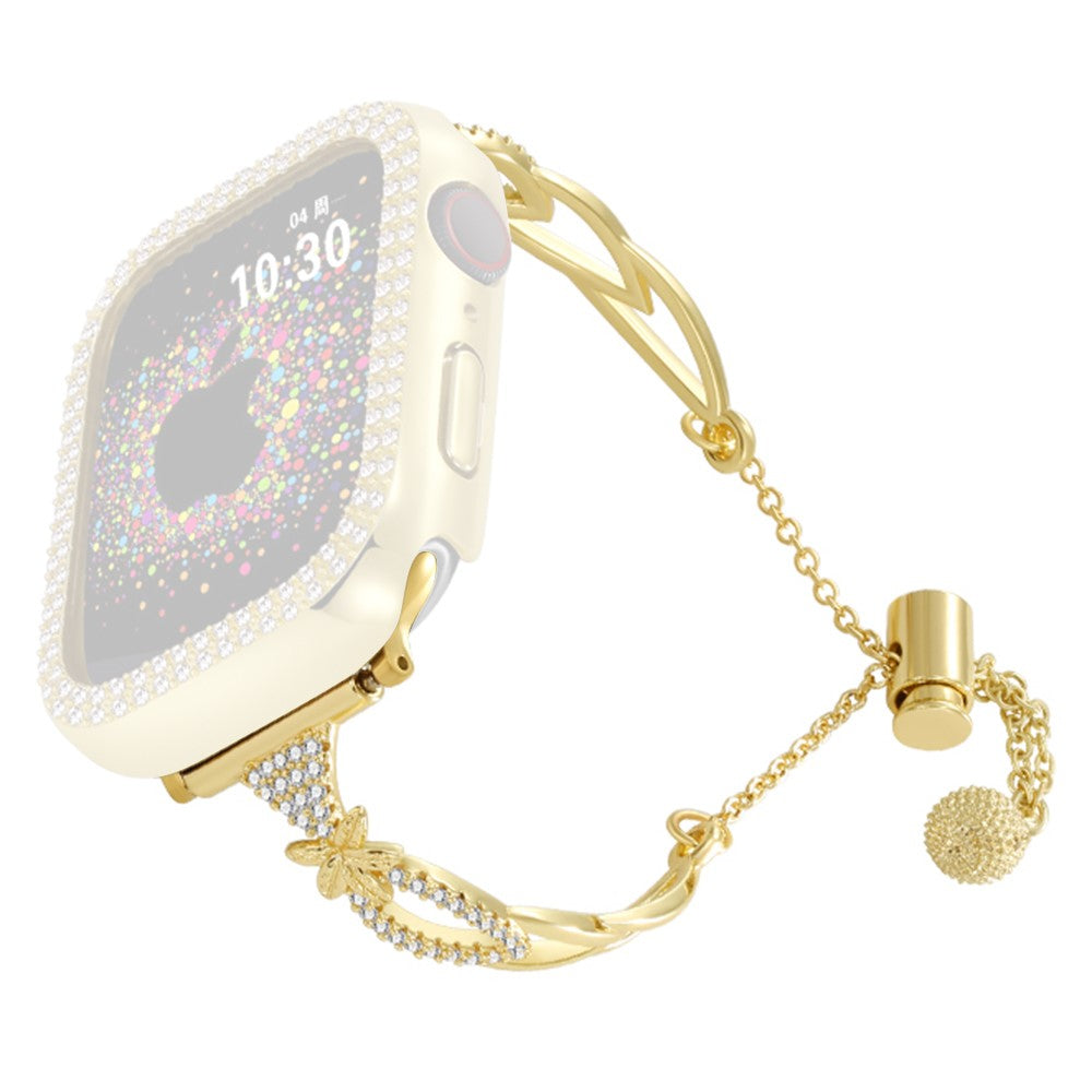 Absolutely Good 20mm Rhinestone Strap - Gold#serie_2