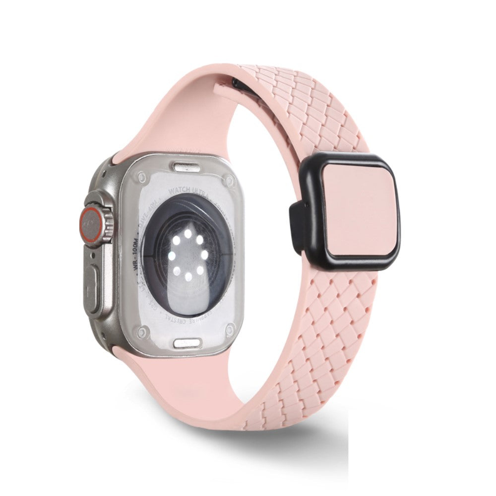 Comfortable Apple Smartwatch Silicone Universel Strap - Pink#serie_19