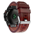 Mega Duradera Garmin Smartwatch Cuero Auténtico Universal Correa Reloj