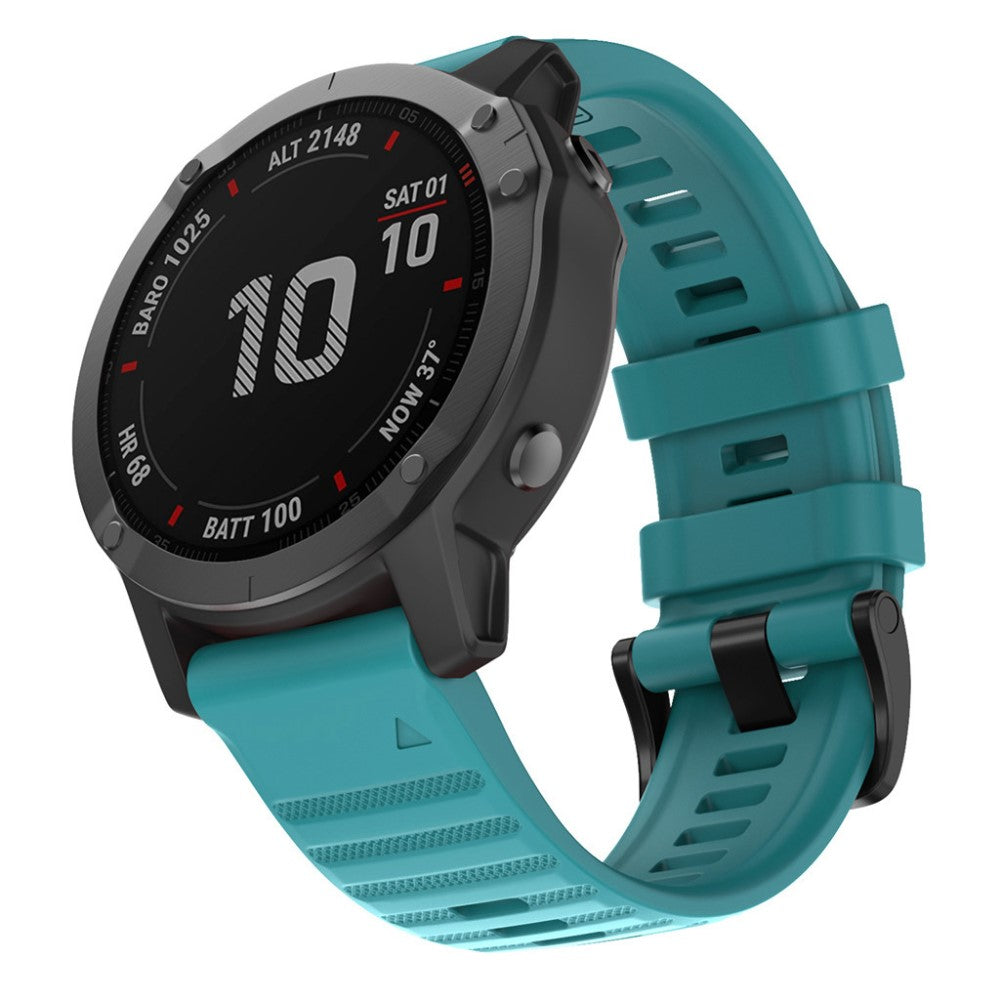 Really Beautiful Garmin Smartwatch Silicone Universel Strap - Green#serie_9