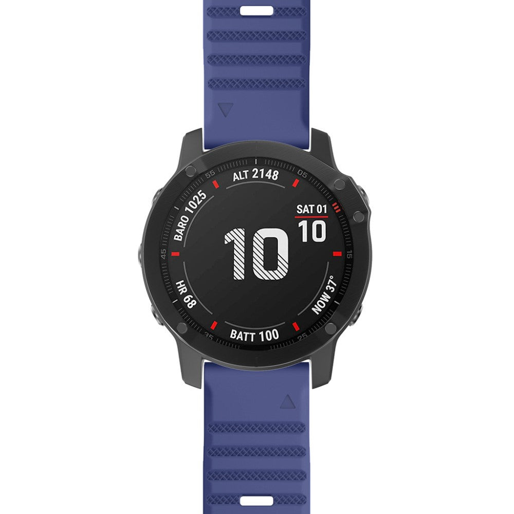 Really Beautiful Garmin Smartwatch Silicone Universel Strap - Blue#serie_13