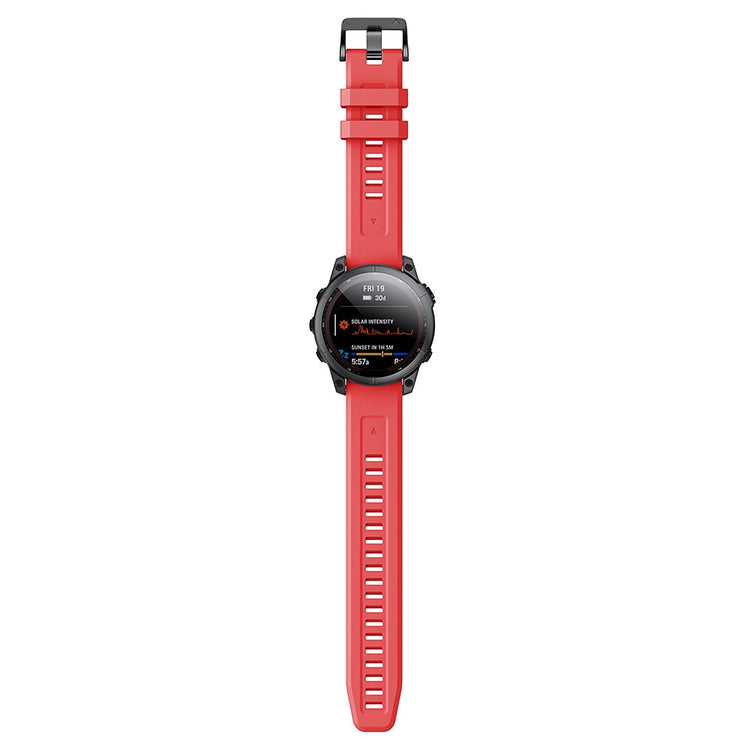 Very Cool Garmin Smartwatch Silicone Universel Strap - Red#serie_5