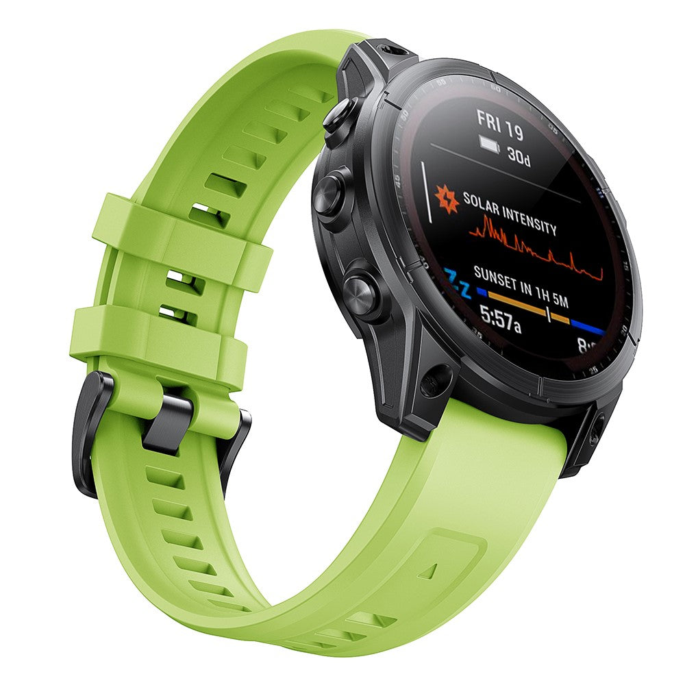 Very Cool Garmin Smartwatch Silicone Universel Strap - Green#serie_7