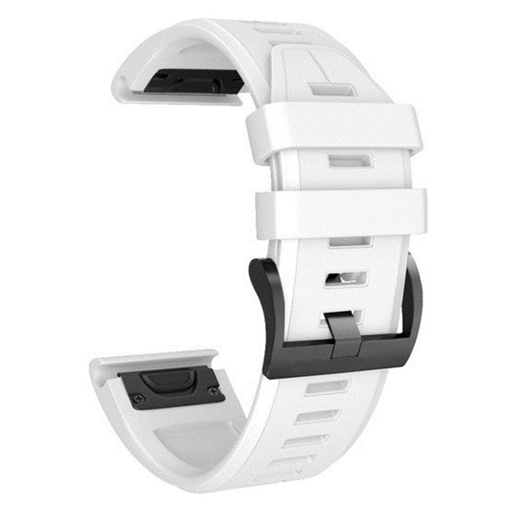 Very Beautiful Garmin Smartwatch Silicone Universel Strap - White#serie_2