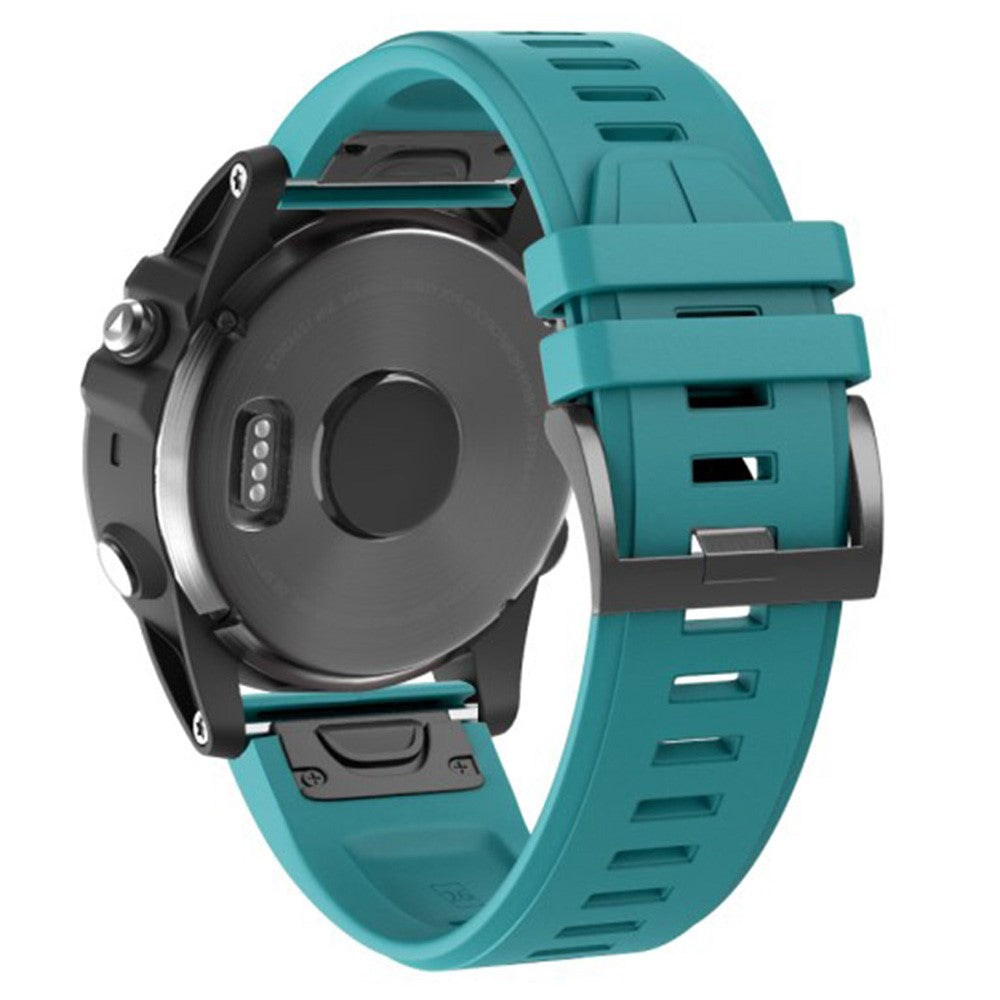 Super Stylish Garmin Smartwatch Silicone Universel Strap - Green#serie_11