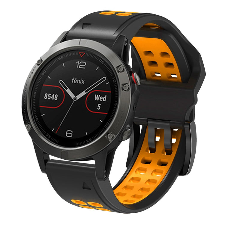 Incredibly Sweet Garmin Smartwatch Silicone Universel Strap - Orange#serie_4