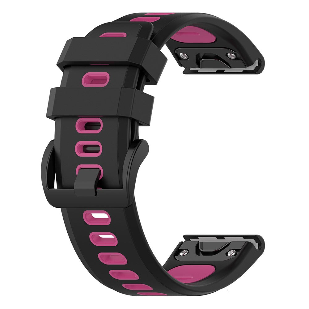 Comfortable Garmin Smartwatch Silicone Universel Strap - Pink#serie_5