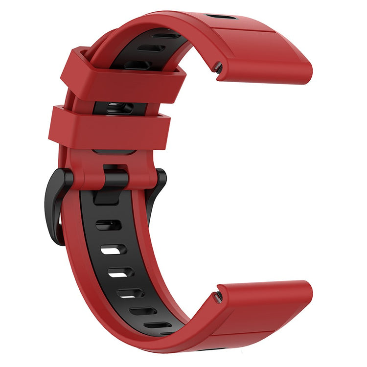 Comfortable Garmin Smartwatch Silicone Universel Strap - Red#serie_6