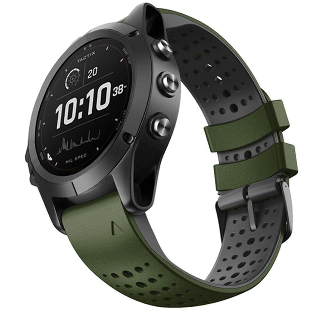 Absolutely Good Garmin Smartwatch Silicone Universel Strap - Green#serie_5