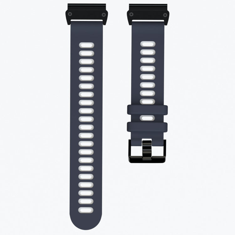 Super Cool Garmin Smartwatch Silicone Universel Strap - Blue#serie_8