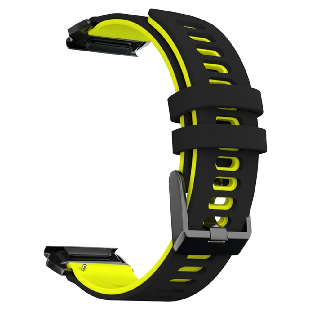 Really Cool Garmin Smartwatch Silicone Universel Strap - Yellow#serie_3