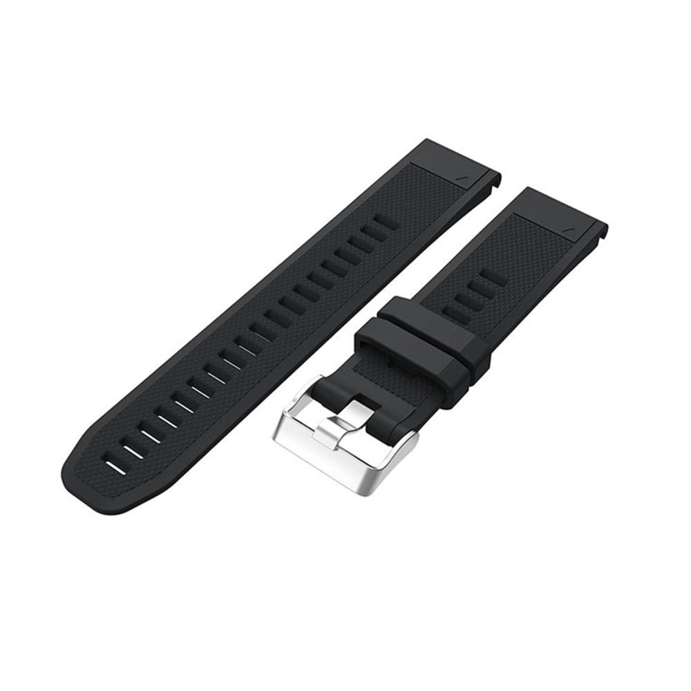 Very Pleasant Garmin Smartwatch Silicone Universel Strap - Black#serie_1