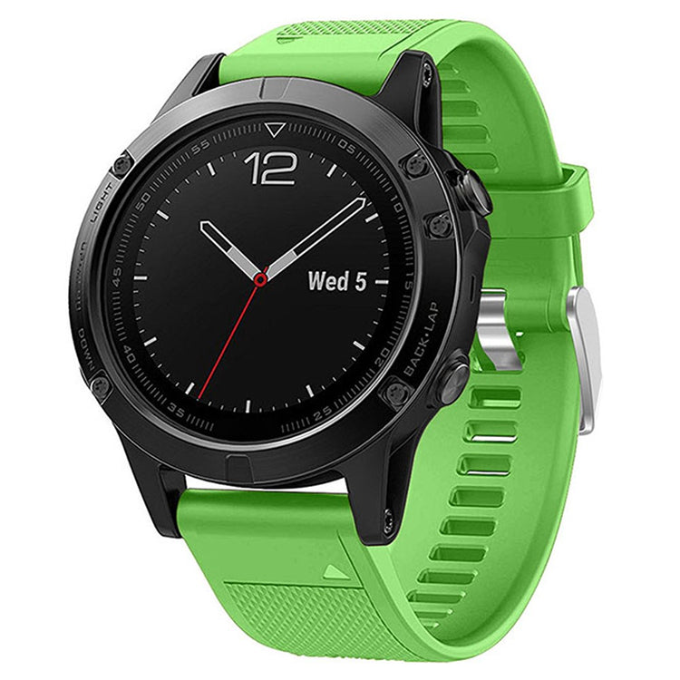 Very Pleasant Garmin Smartwatch Silicone Universel Strap - Green#serie_3